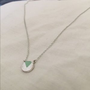 Dainty Turquoise Stone Necklace